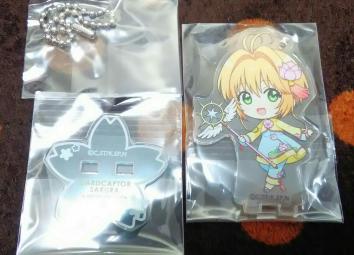 カードキャプターさくら アニカフェ アクリルスタンドキーホルダー カードキャプターさくら クリアカード編 アニメイトカフェ アクリル