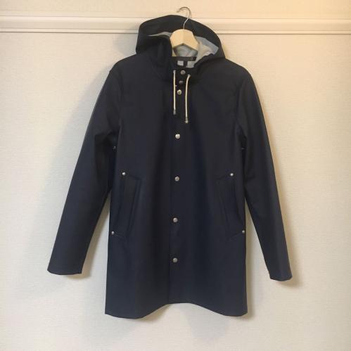 STUTTERHEIM ストゥッテルハイム レインコート XS ネイビー NAVY