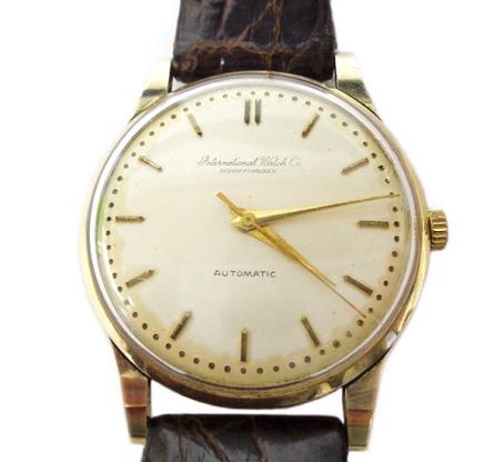 ♢【マニア必見】IWC シャウハウゼン K18 メンズ腕時計 AT 自動巻き