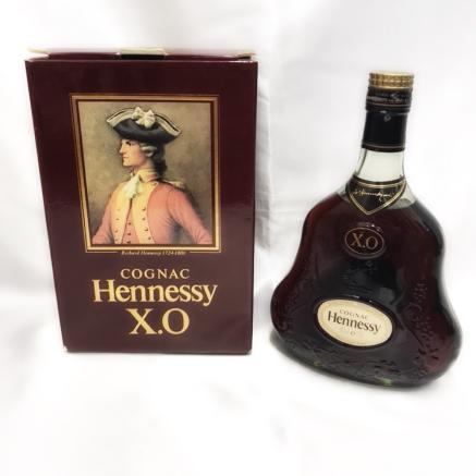 ☆未開栓☆Hennessy X.O COGNAC☆700ml 40%／グリーンボトル・金