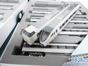 中古 KATO 10-298 299 683系 2000番台 しらさぎ 基本増結セット 鉄道模型 N