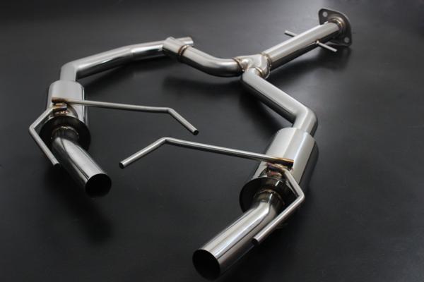 【送料無料】 スリーキャッツ製 GRS204 200クラウン スーパーBass タイコ付き マフラー オールステンレス製 『音量大きめ重低音！！』