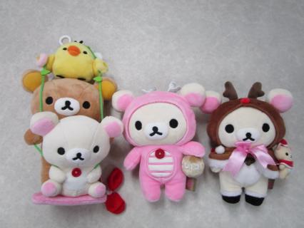 サンエックス リラックマ ぶらんこ ぬいぐるみ 等 セット