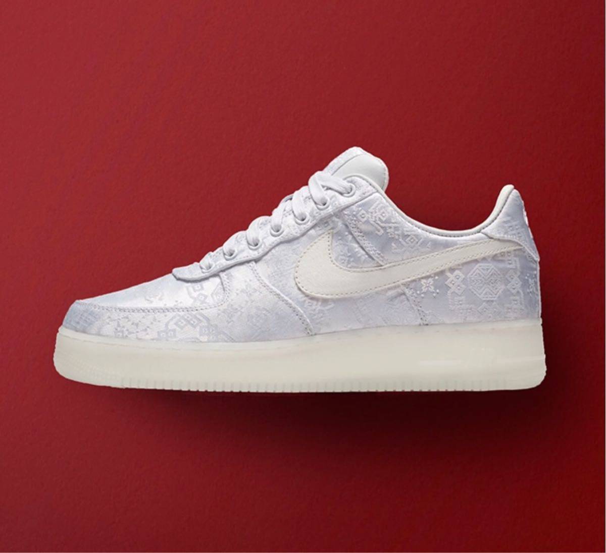 0 CLOT AO9286-100 Force Air - Nike Premium Detroit Bar Sneaker 
