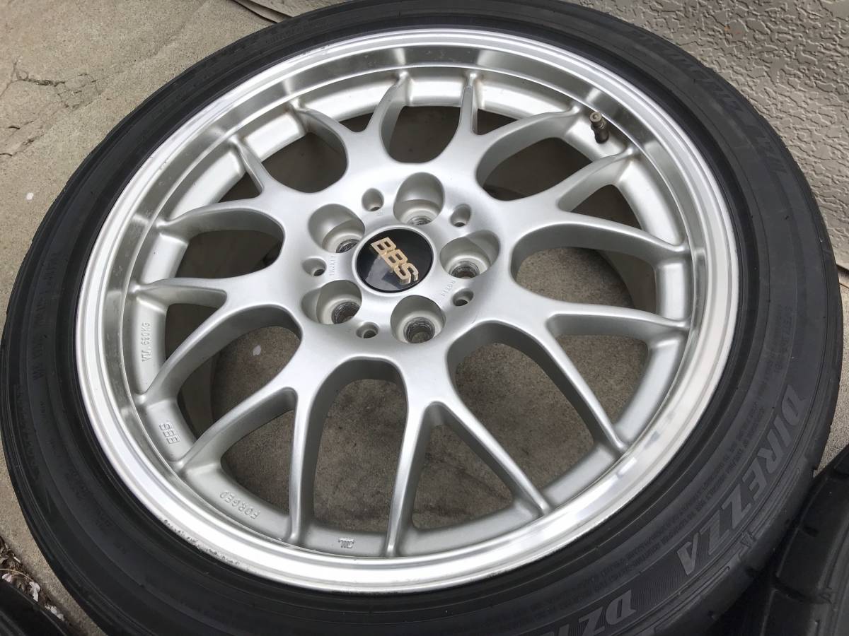 BBS RG-R RG714 17×7.5J＋48 5H100 4本 C56 86 BRZ アウディ