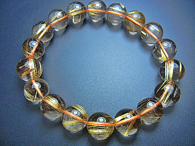 金運 仕事運 ルチルクォーツ 高級天然JFV6564 最上級 太い極美黄金