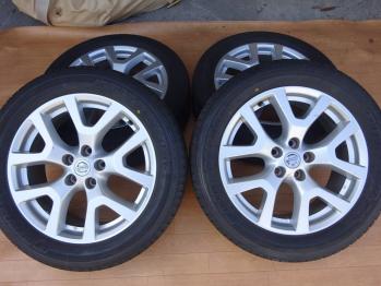 020】 日産純正アルミホイール 18インチ 4本セット 18×7J ブリヂストン 