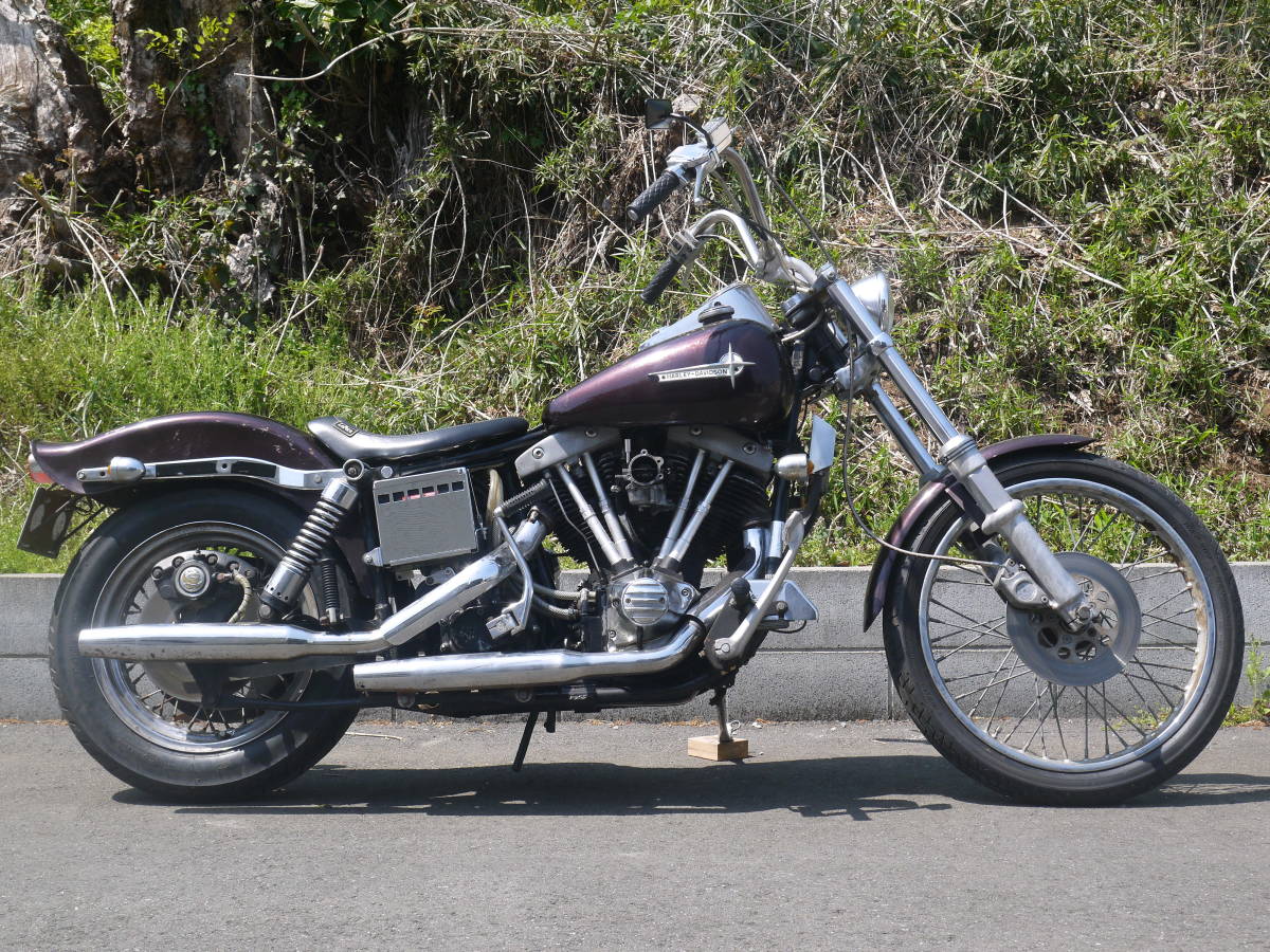 ハーレー　ショベル　本　美品 売り切り！HarleyDavidson FXWG1340 車検取立て！2年付！ショベル