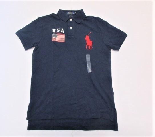 新品☆ラルフローレン RALPH LAUREN ビッグポニー ネイビーポロシャツ