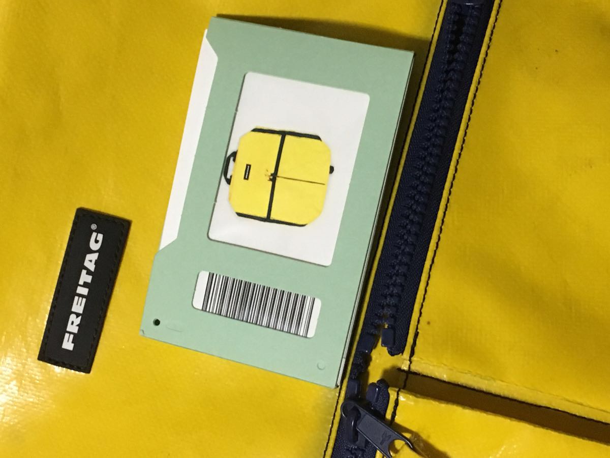 FREITAG/フライターグ□フリンジ/FRINGE□イエロー□リュックサック