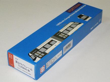 8D HO_ST エンドウ ENDO 富山ライトレール TLR0600形 TLR0601 赤 品番
