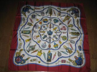 数量限定，SALE エルメス スカーフ カレ Qu importe le flacon(スカーフ)｜売買されたオークション情報、yahooの商品情報をアーカイブ公開 - オークファン 服飾小物