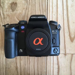 ジャンク KONIKA MINOLTA α-7 digital 本体 Minolta α-7 Digital