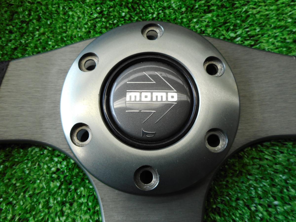 MOMO RACE レザーステアリング 32Φ 汎用ボス付 MOMO RACE 32φ MOMO