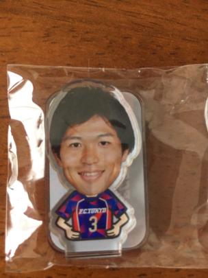 FC東京 ガチャガチャ 背番号3 森重真人選手 アクリルスタンド_1