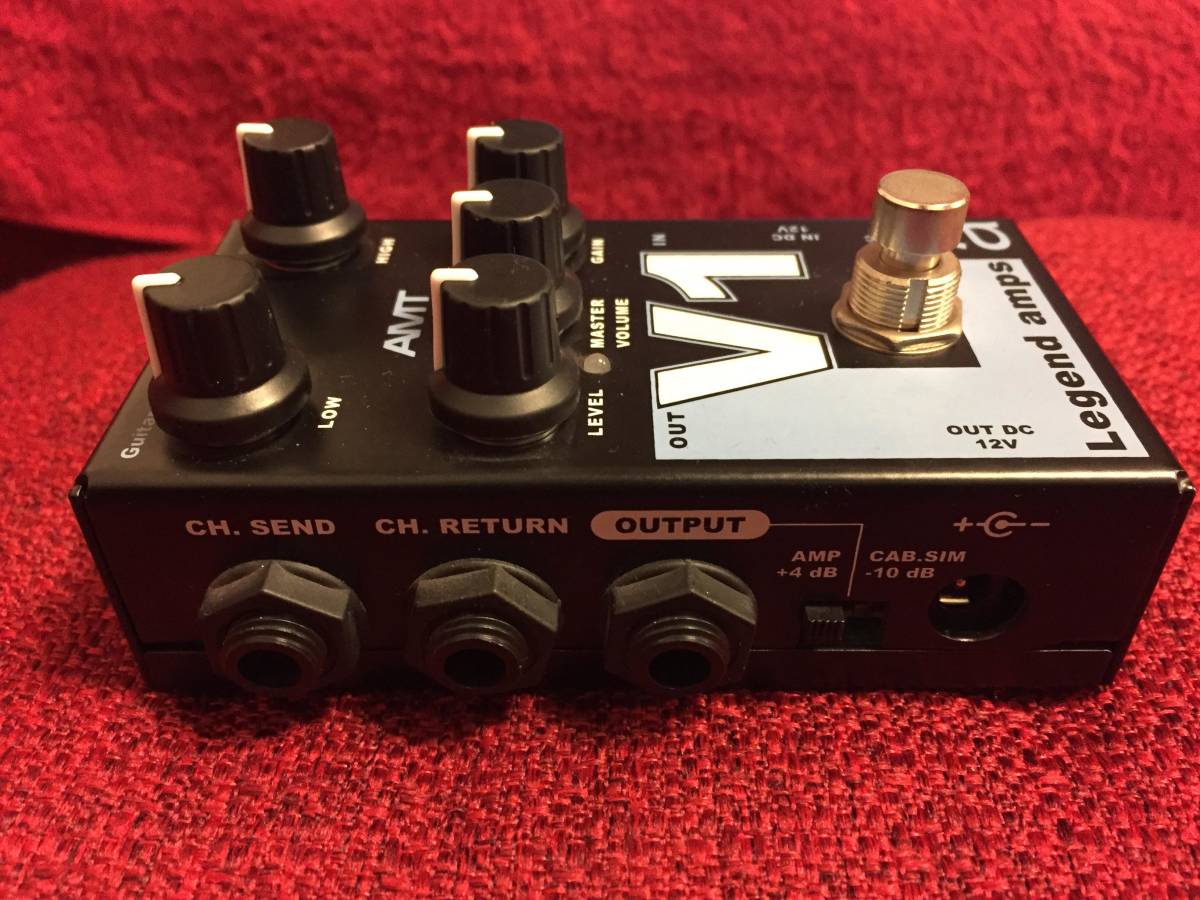 amt v-1 v1 アンプシミュレーター AMT V-1 VOX AC30 アンプシミュレーター プリアンプ