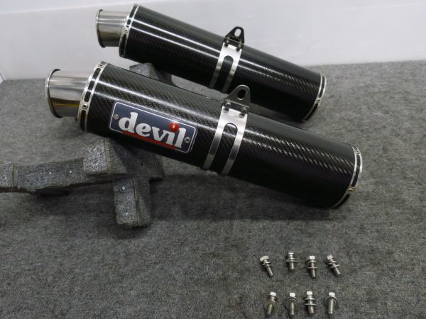 SV1000S DEVIL カーボン スリップオン デビル TL1000 ◇返品対応します 
