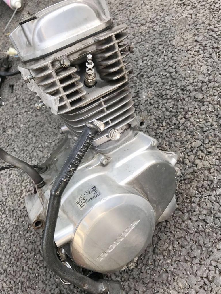 エイプ100 武川ボアアップ125cc エンジン ジャンク ホンダ APE100 50