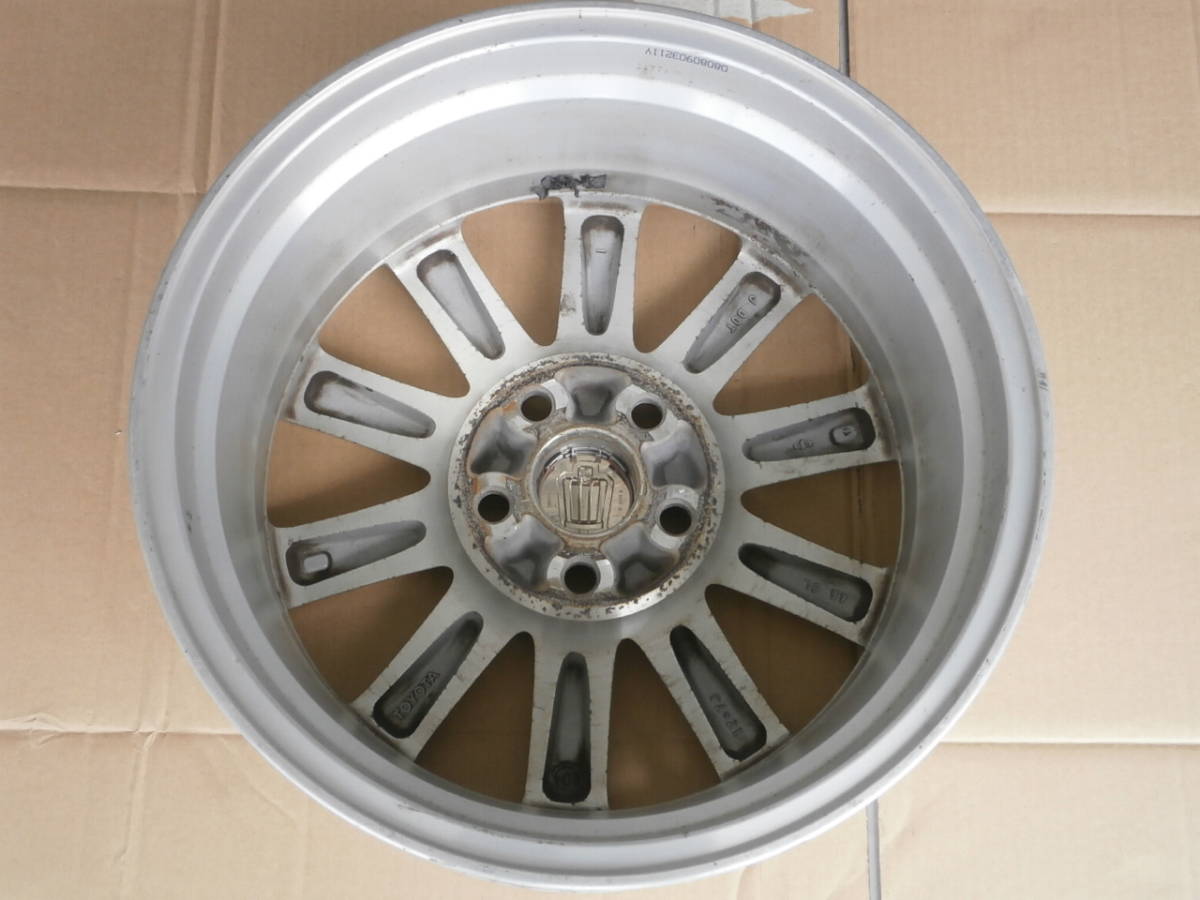 トヨタ クラウン ロイヤルサルーン 200系 純正 アルミホイール 17×7J 5