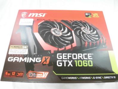 ジャンク品○MSI GeForce GTX 1060 GAMING X 6G 『Twin Frozr VI/OC