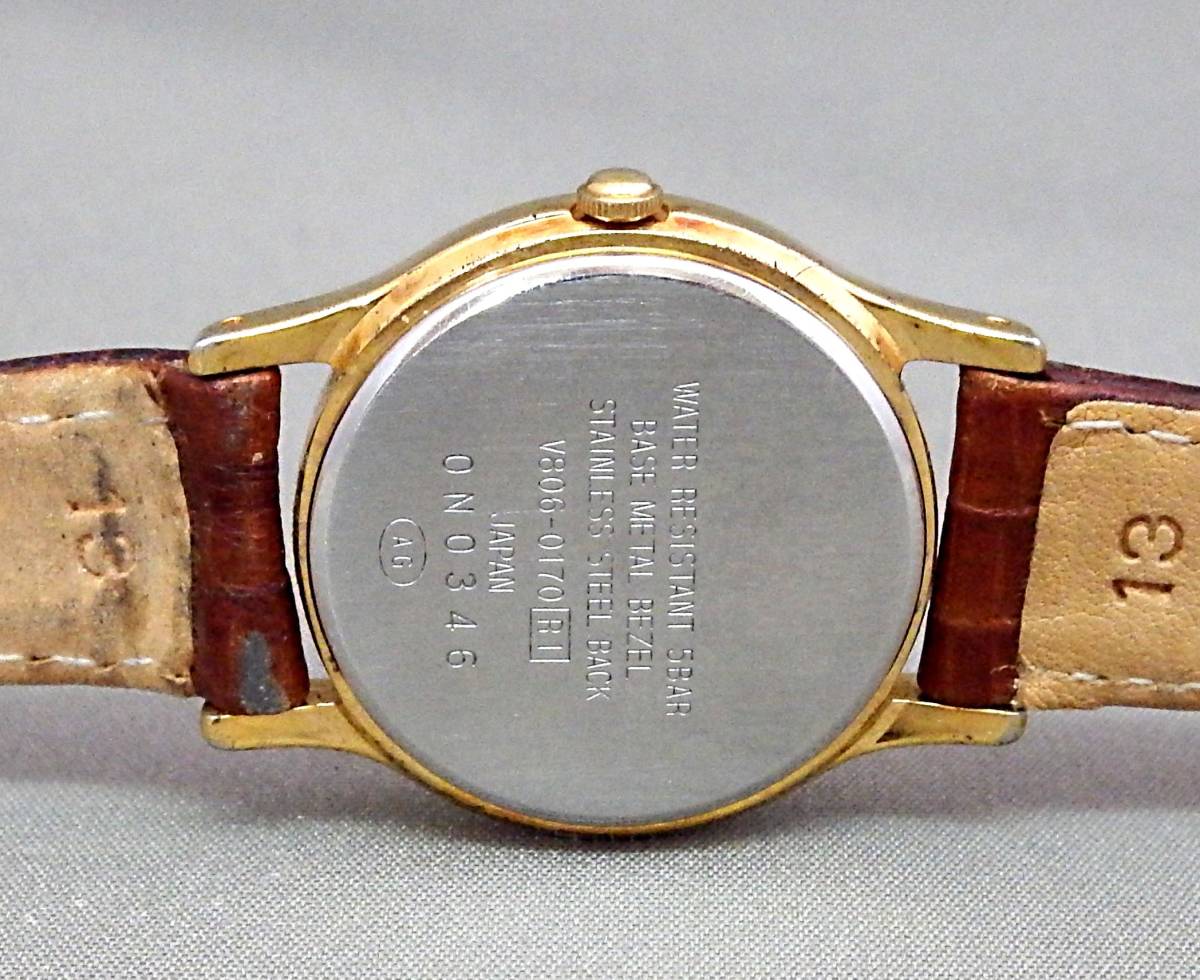 EU-9226□SEIKO セイコー ALBA SUCCESS V806 レディース腕時計 3針