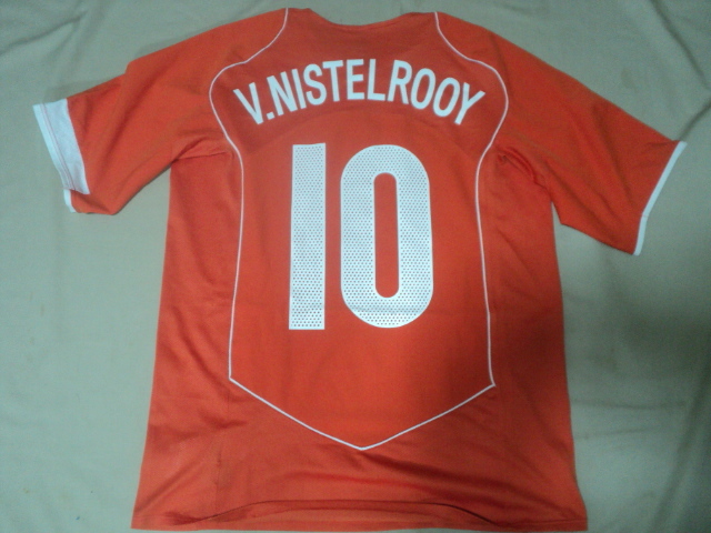 オランダ代表 オランダ代表（H）ファンニステルローイ#10ユニ EURO04