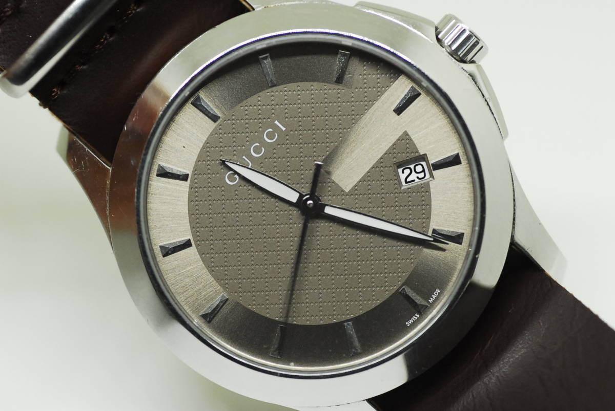 GUCCI 126.4 Gタイムレス グッチ 驚きの破格値，大得価 美品グッチ 1