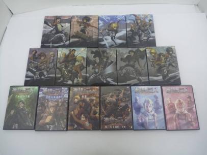 進撃の巨人 1期 Blu-ray 初回版 全9巻・完結セット+コミック特典DVD 6