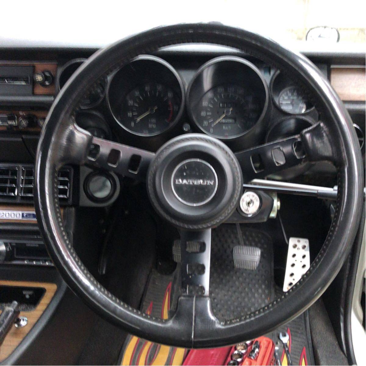 DATSUN（ダットサン）コンペハンドル当時物 ダッツンコンペハン当時物