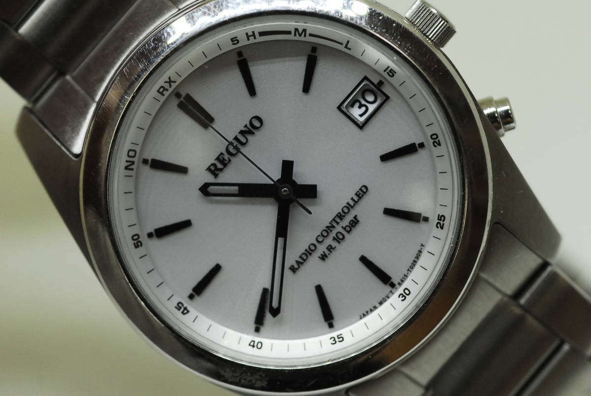 CITIZEN Reguno シチズン レグノ 腕時計 電波ソーラー ▽1円 
