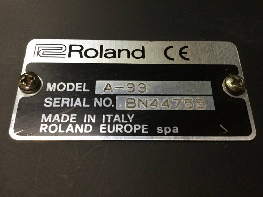 Roland A-33 MIDIキーボード☆現状品 鍵盤楽器 キーボード