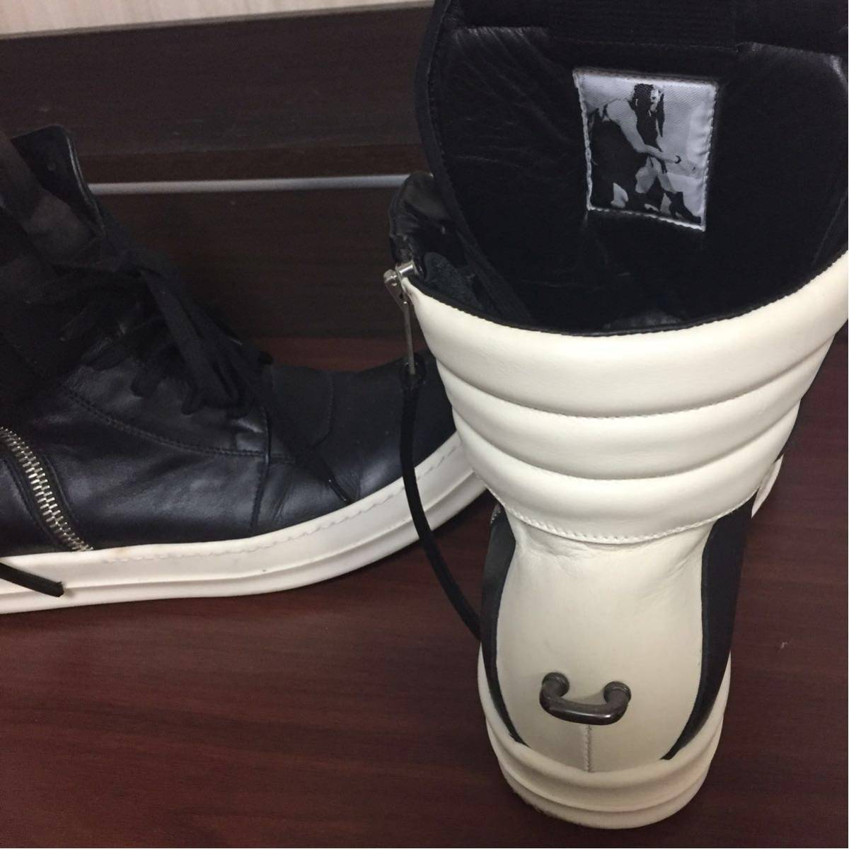 RickOwens Geobasket リックオウエンスジオバスケット 43 確実 RickOwens Geobasket リックオウエンスジオバスケット 43 確実