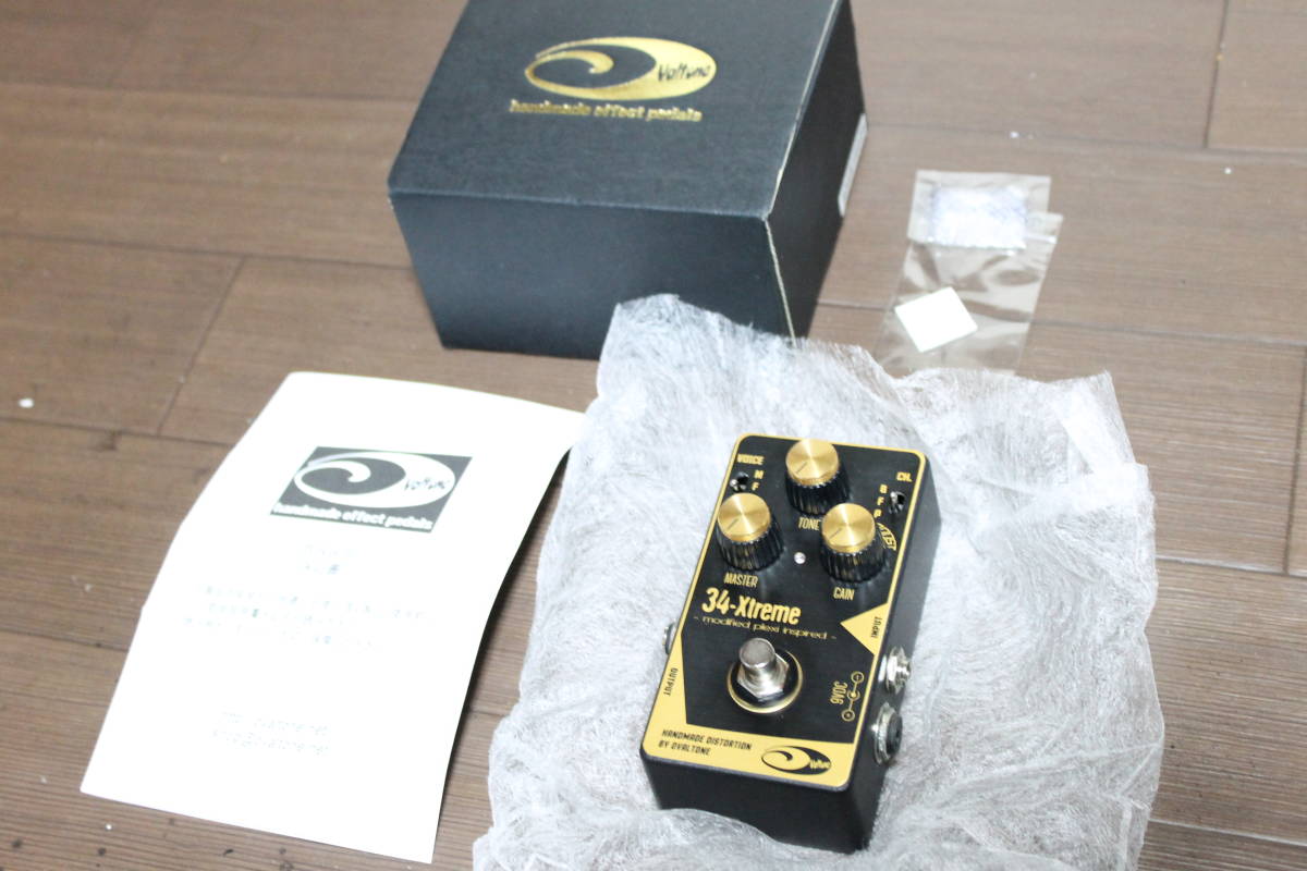 訳アリ再出品 ovaltone 34-xtreme Marshall エフェクター 34-Xtreme 