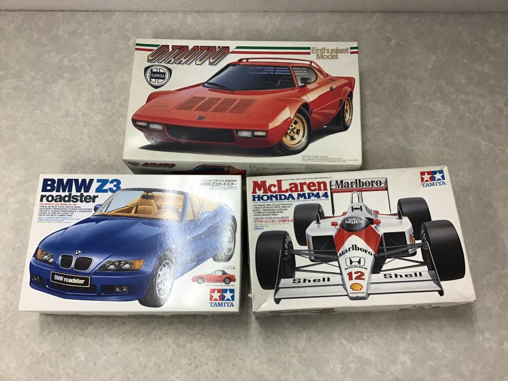インターネット 販売 タミヤ 1/20他 BMW Z3ロードスター マクラーレン