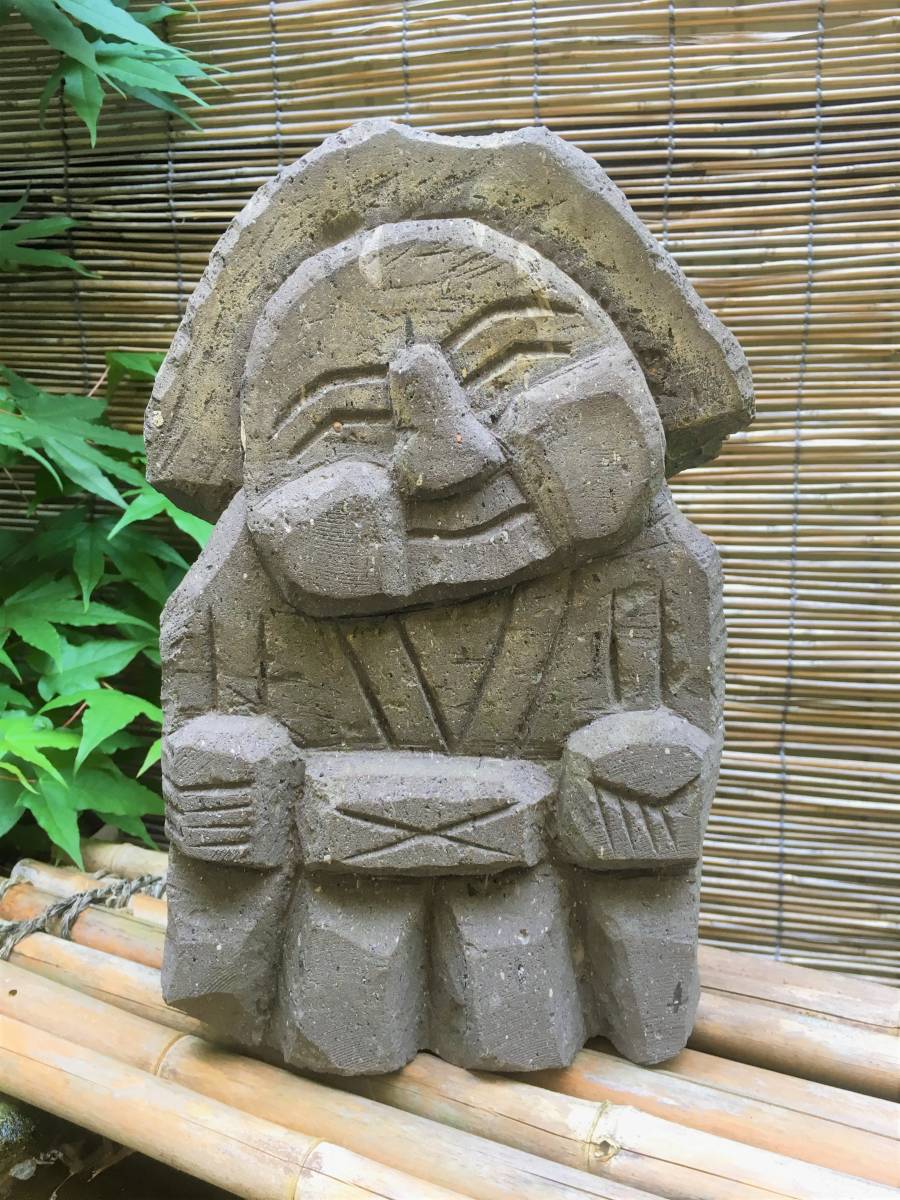 田の神様 石仏 ☆希少 大型 田の神様 石仏 道祖神 九州地方 タノカンサァ 商売繁盛