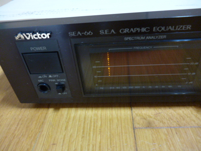 Victor ビクター SEA-66B 取説付 ジャンク