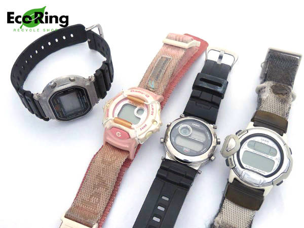 1円 ジャンク品 カシオ G-SHOCK Baby-G ボーイズ腕時計 計4点セット DT834
