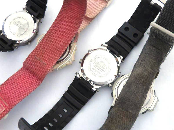 1円 ジャンク品 カシオ G-SHOCK Baby-G ボーイズ腕時計 計4点セット DT834
