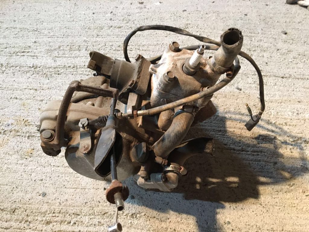 カワサキ KX60 モトクロス エンジン 2サイクル 部品取り スペア ビンテージ