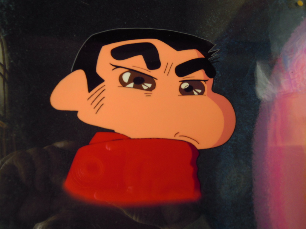 クレヨンしんちゃん 背景付きセル画 5枚セット シンエイ動画 1992年