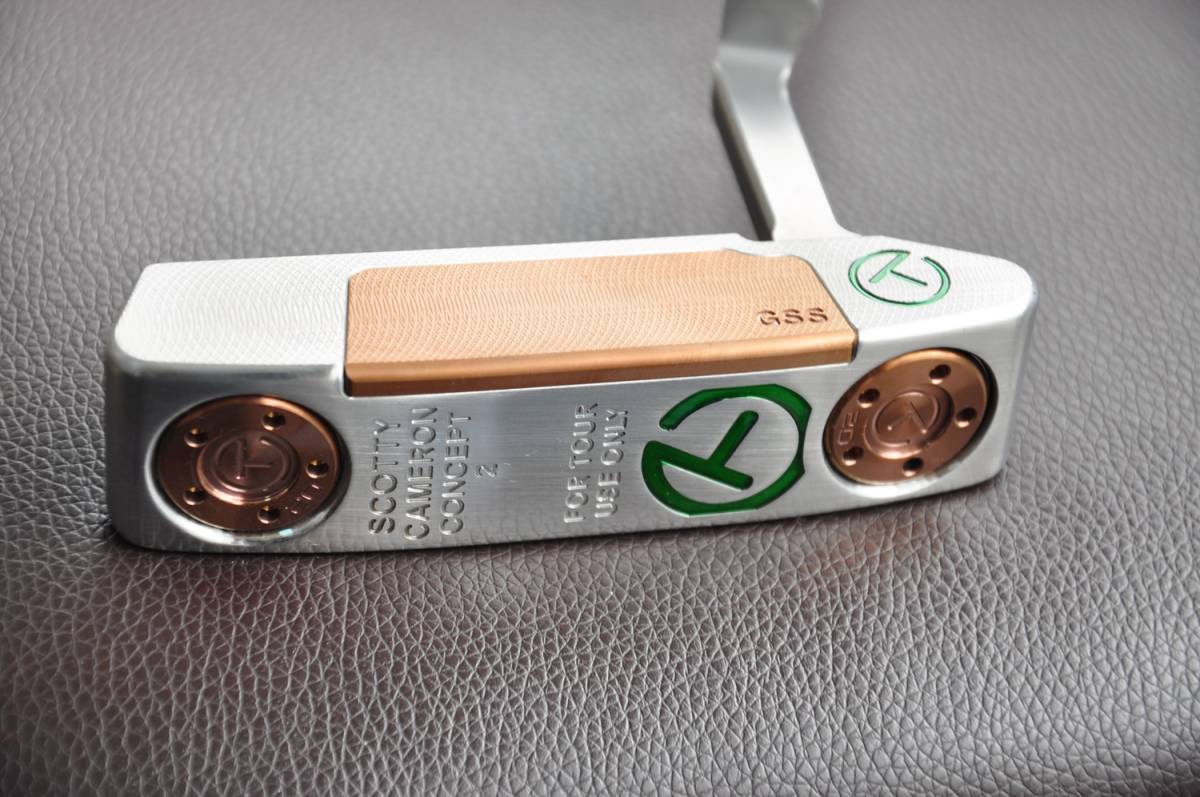 セール，安い SCOTTY CAMERON Concept2 FOR TOUR USE ONLY T-GREEN 限定 34inch(スコッティ・キャメロン)｜売買されたオークション情報、yahooの商品情報をアーカイブ公開 - オークファン 男性右きき用