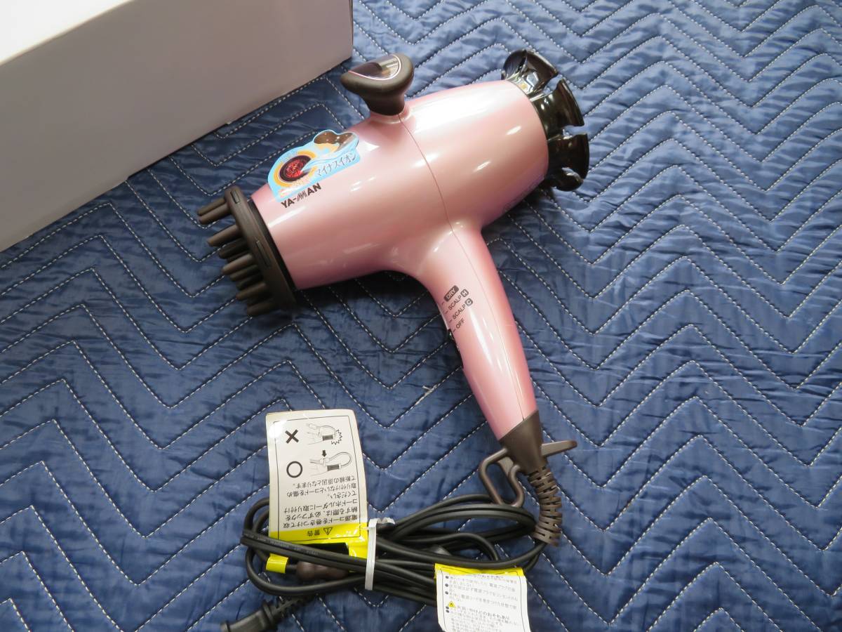 ヤーマン YA-MAN スカルプドライヤー ロゼ HC-9N マイナスイオン 育毛 