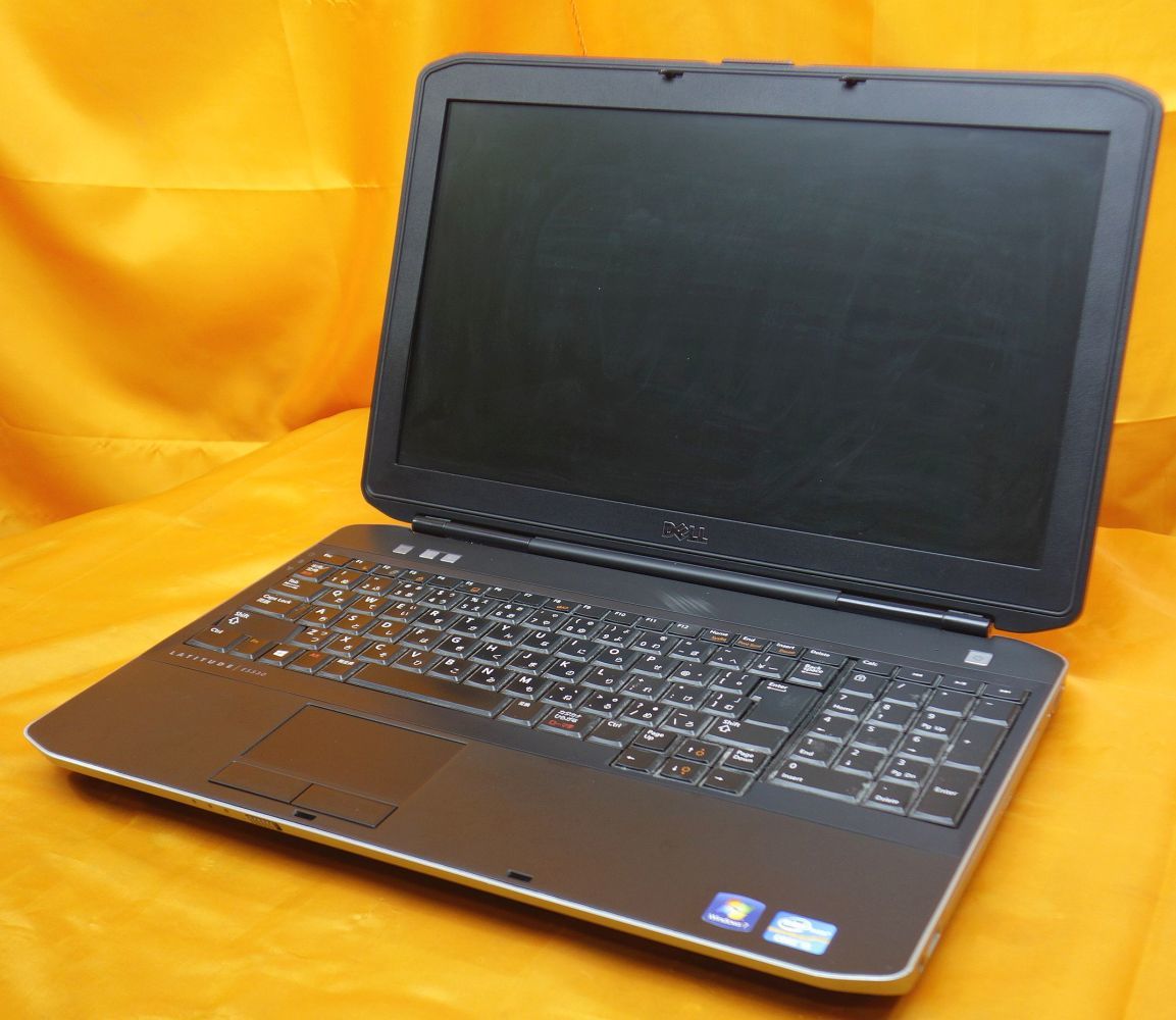 15.6型 DELL LATITUDE E5530 Intel Corei5 第三世代 メモリ1GB HDD OS