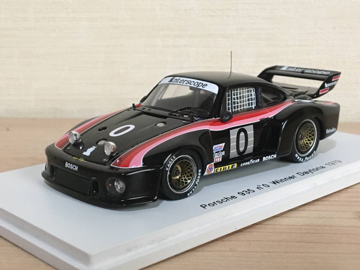 スパーク製 1/43 ポルシェ 935 No.0 1979年 デイトナ ウィナー 【公式