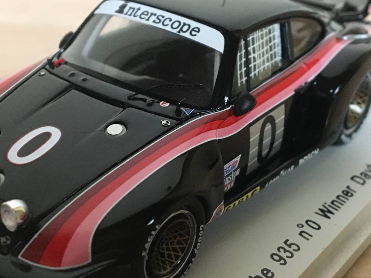 スパーク製 1/43 ポルシェ 935 No.0 1979年 デイトナ ウィナー 【公式