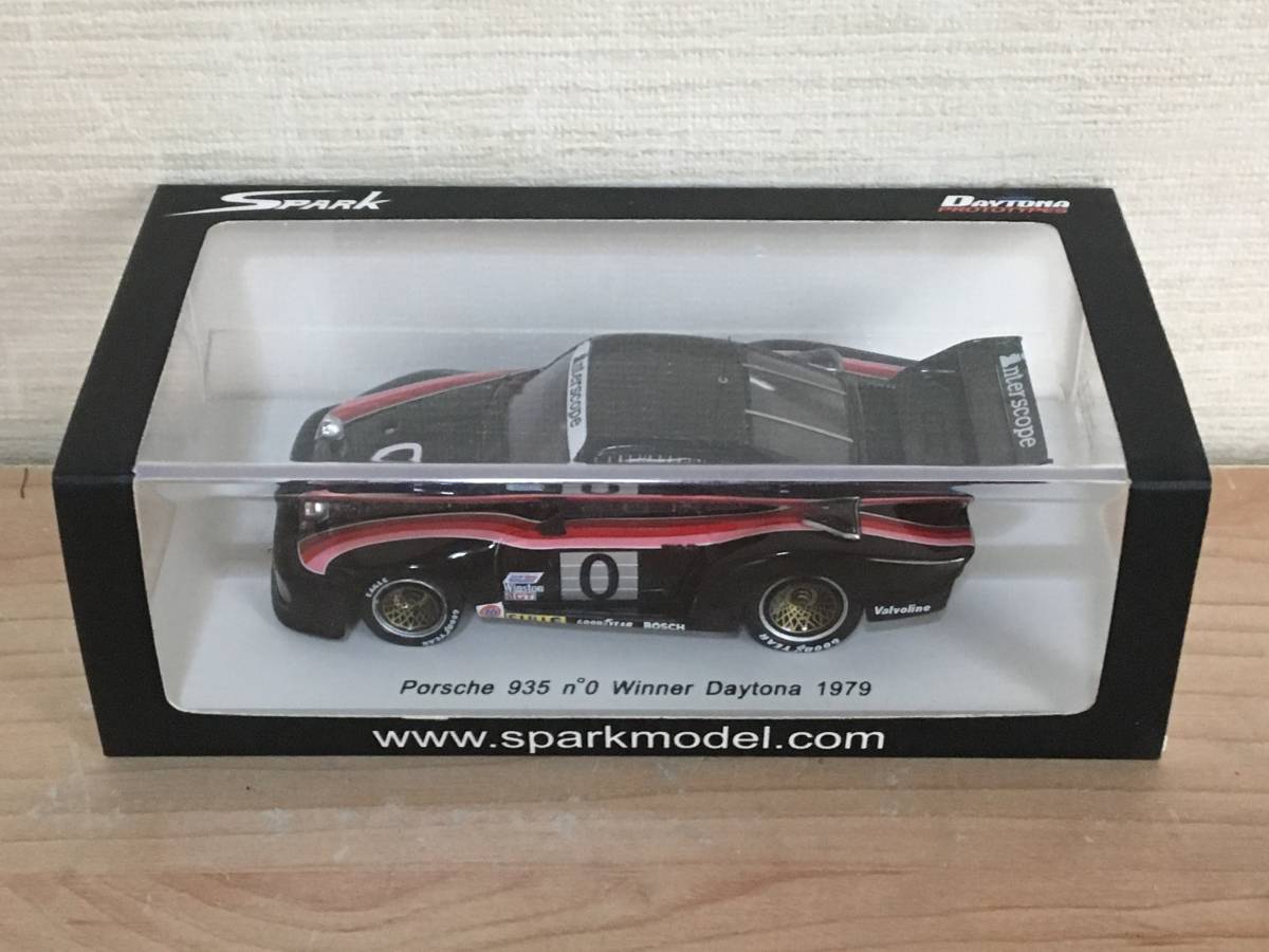 スパーク製 1/43 ポルシェ 935 No.0 1979年 デイトナ ウィナー 【公式