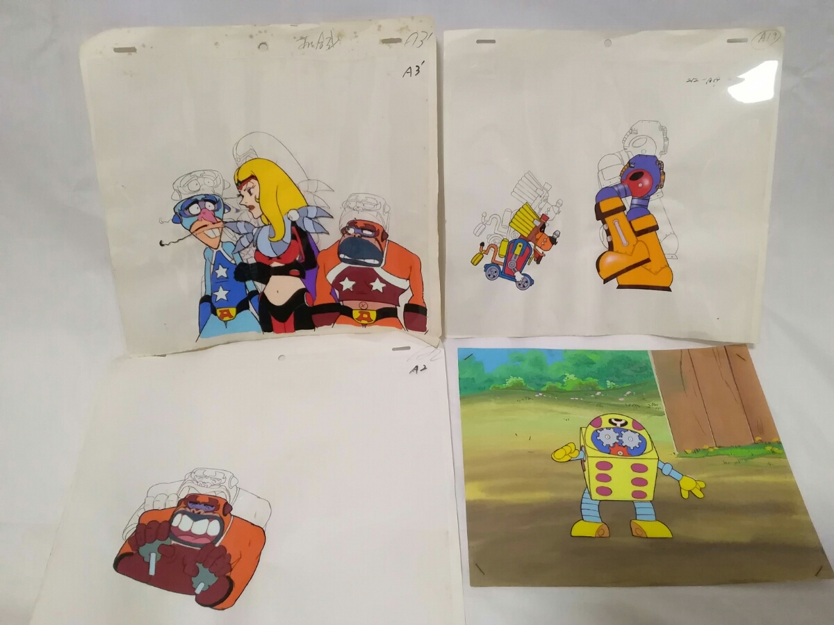 セル画☆4枚タイムボカンシリーズ アクダマトリオ ムージョトボッケー 