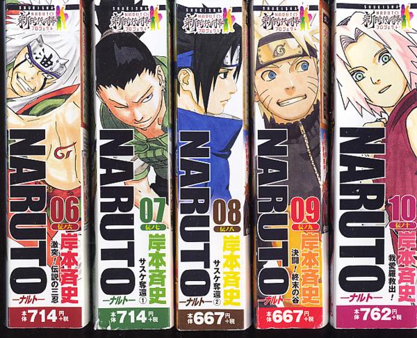 NARUTO 少年漫画 コミックセット　コンビニ NARUTO ナルト 岸本斉史 」コンビニ版全24巻セット