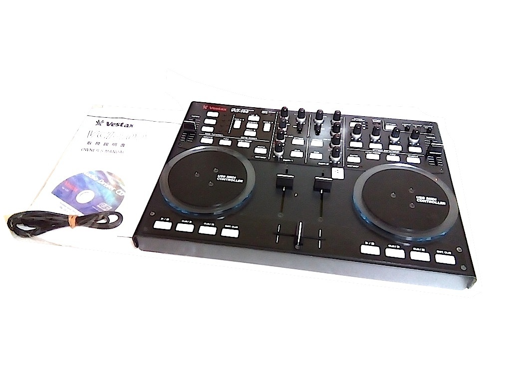 VESTAX PC DJ ベスタックス コントローラー 本体 USB　バスパワー 対応 TRAKTOR トラクター使用動作確認 PCDJ 即決有り 管理番号T Vestax ベスタクス DJコントローラー DJが無償でついてくる。ベスタクスが誇るハイグレード機VCI-380! SERATO ミキサー