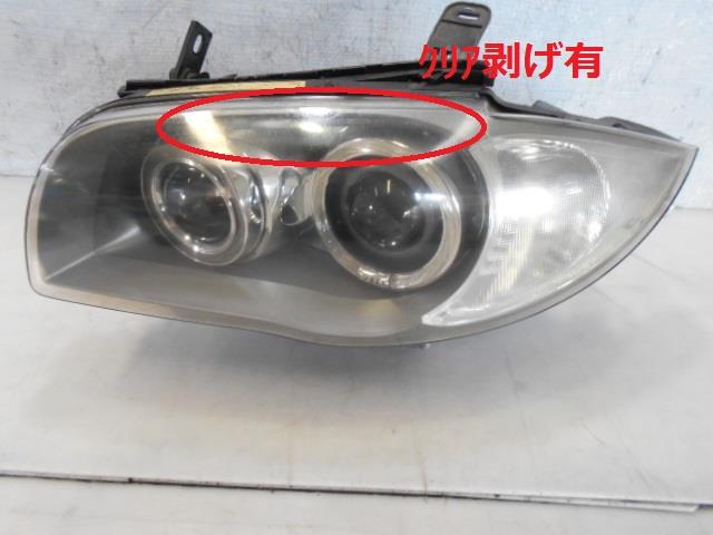  116i E87 1シリーズ 08年 UE16 左ヘッドライト HID BMW E87 1シリーズUE16左ヘッドライト 得価，限定SALE 【公式通販】